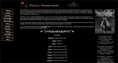 Desktop Screenshot of fataladdiction.com